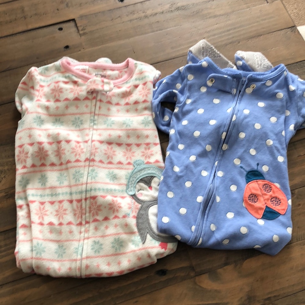 2 girl pjs.